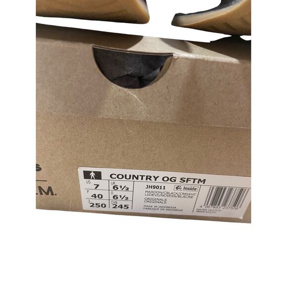 Adidas Song for the Mute Country OG Mens UK 6.5 US 7 Red Sneaker x SFTM - Picture 4 of 4